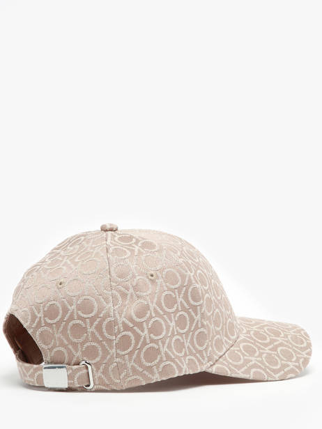 Pet Calvin klein jeans Beige monogram jacquard K612032 ander zicht 2